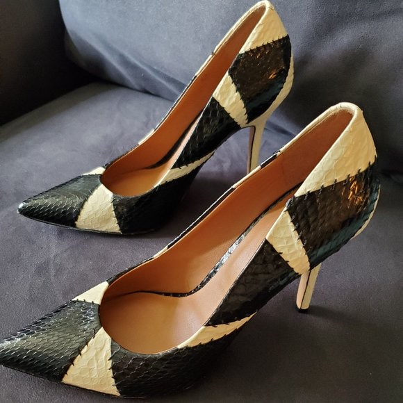 Rachel Roy Alta Patchwork Snake Pump - Picture 7 of 11